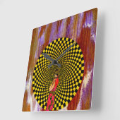 Daliance van Michael Moffa Vierkante Klok (Hoek)