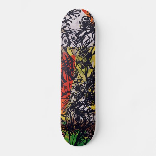 Daliesque Persoonlijk Skateboard (Voorkant)
