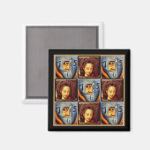 Dalimadonna-keukenkoeler magnet (Voorkant / Achterkant)