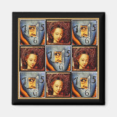 Dalimadonna-keukenkoeler magnet (Voorkant)