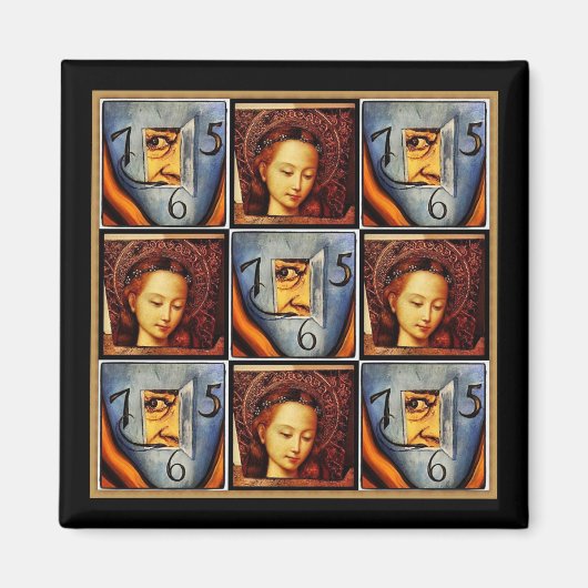 Dalimadonna-keukenkoeler magnet (Voorkant)