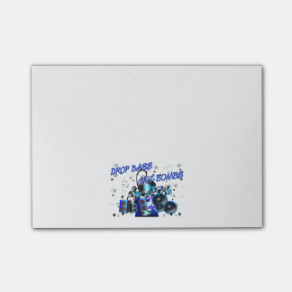 Daling Bass Not Bombs Sub vs Oorlog Post-it® Notes