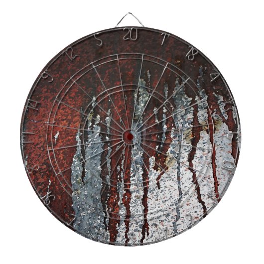 Daling Bloody Rust Drivers Dartbord (Voorkant)