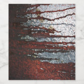 Daling Bloody Rust Drivers Wijn Etiket (Enkel label)