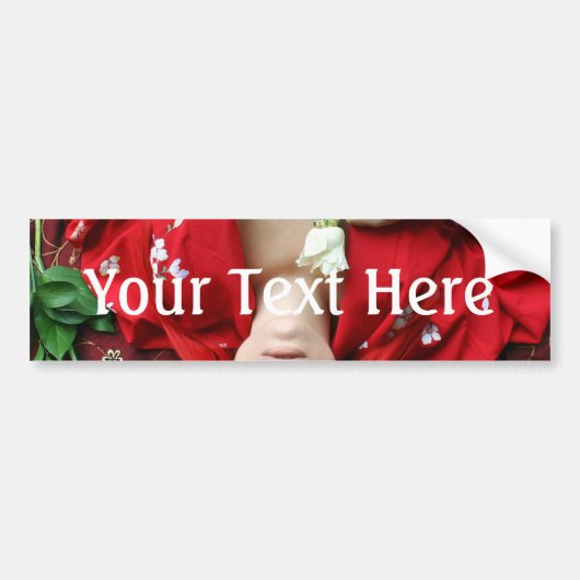 Daling Herdenking van het verleden Bumpersticker (Voorkant)