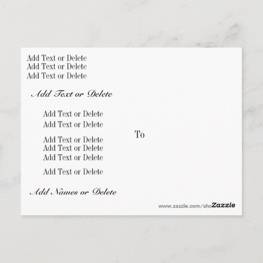 Daling in Briefkaart - SRF (Achterkant)