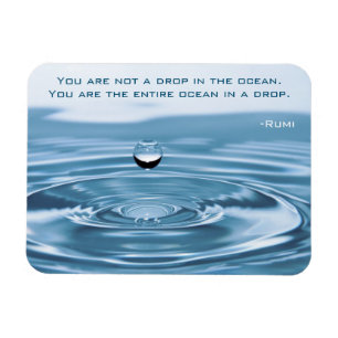 Daling in de Oceaan, Inspirerende Magnet van het C Magneet