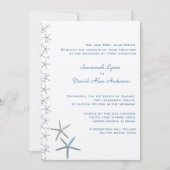 Daling Stars Tropical Wedding Invitations Kaart (Voorkant)