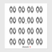 Daling twins scrapbooking Journaling Sticker (Vel)