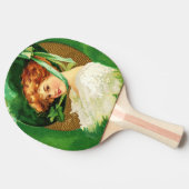 Daling van de groenen tafeltennisbatje (Zijkant)