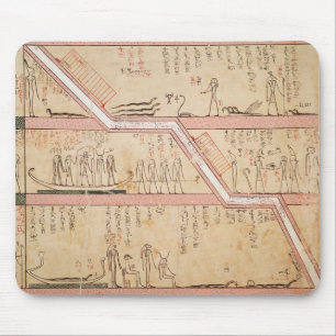 Daling van de sarcofaag in de tomb muismat