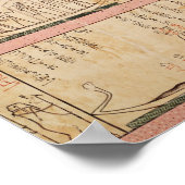 Daling van de sarcofaag in de tomb poster (Hoek)