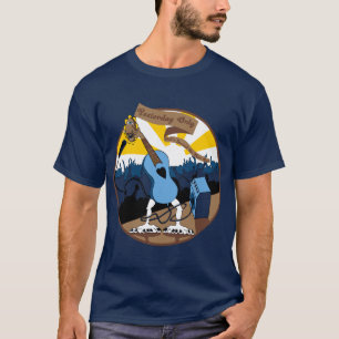 dalis surreal geen man t-shirt