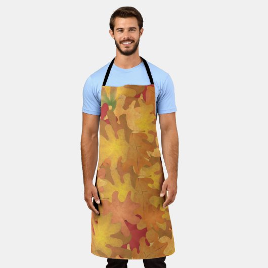 Dall Leaves Allover Print Schort (Gedragen)