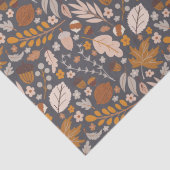 Dall Leaves, Autumn night's naadloze patroon Tissuepapier (Detail)