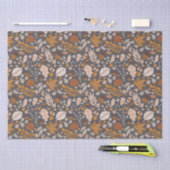 Dall Leaves, Autumn night's naadloze patroon Tissuepapier (Craft)