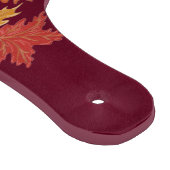 Dall Leaves Decorative Glass Cutting Board Paddle Snijplank (Hoek)