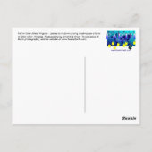 Dall Leaves in Virginia Post Card Glen Allen VA Briefkaart (Achterkant)