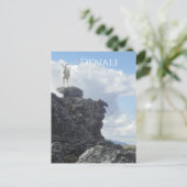 Dall Sheep Atop Mount Wright, Denali NP, Alaska Briefkaart (Staand voorkant)
