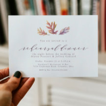 Dall verlaat repetitie diner uitnodiging