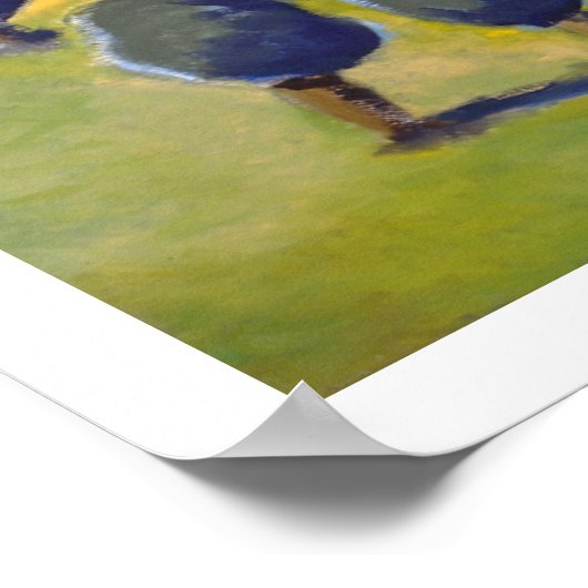 Dalla finestra della bibliotecca poster (Hoek)