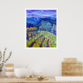 Dalla finestra della cucina poster (Keuken)