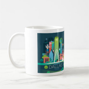 Dallas 11oz of 15oz Mok
