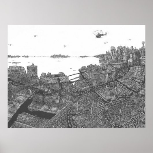 Dallas 2092 - Poster (Voorkant)