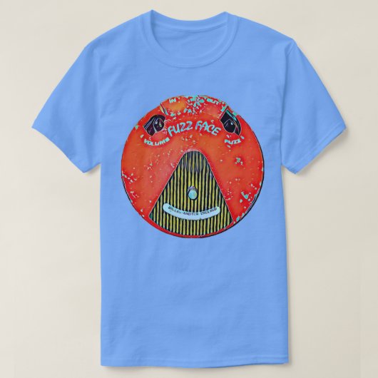 Dallas Arbiter Fuzz Face Pedal T-shirt (Design voorkant)
