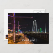 Dallas Avondwandeling Briefkaart (Voorkant / Achterkant)