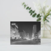 Dallas bij nacht 1942 briefkaart (Staand voorkant)