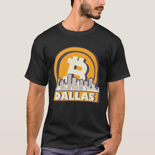 Dallas Bitcoin Maximalist T-shirt (Voorkant)
