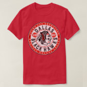 Dallas Black Hawks 1 T-shirt (Design voorkant)