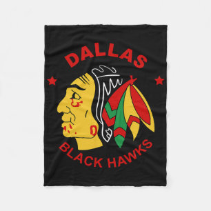 Dallas Black Hawks Oude Ijsbaanfan Fleece Deken