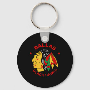 Dallas Black Hawks Oude Ijsbaanfan Sleutelhanger