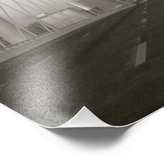 Dallas Bridge Foto Afdruk (Hoek)