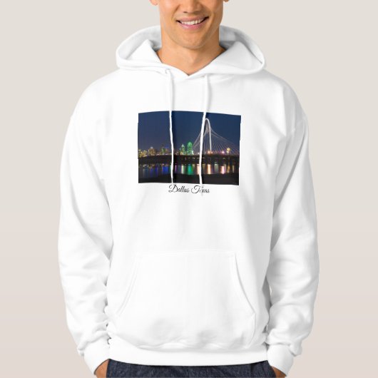 Dallas Bridge Uitzicht Hoodie (Voorkant)