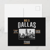 Dallas Briefkaart (Voorkant / Achterkant)