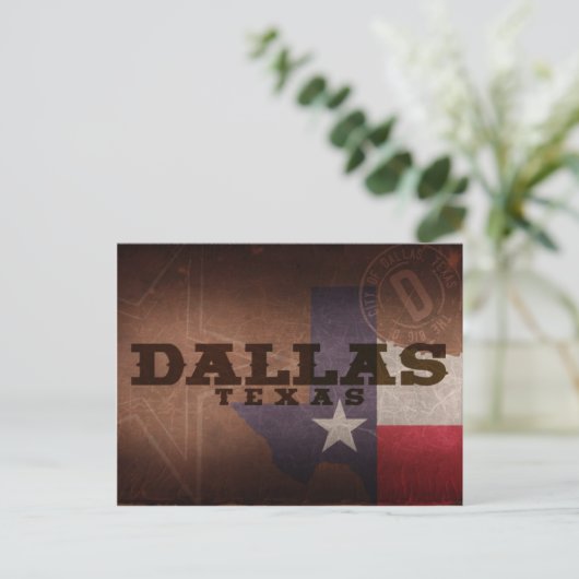 Dallas Briefkaart (Staand voorkant)