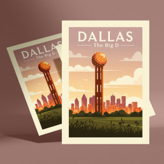  Dallas Briefkaart
