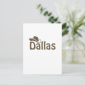 Dallas Briefkaart (Staand voorkant)