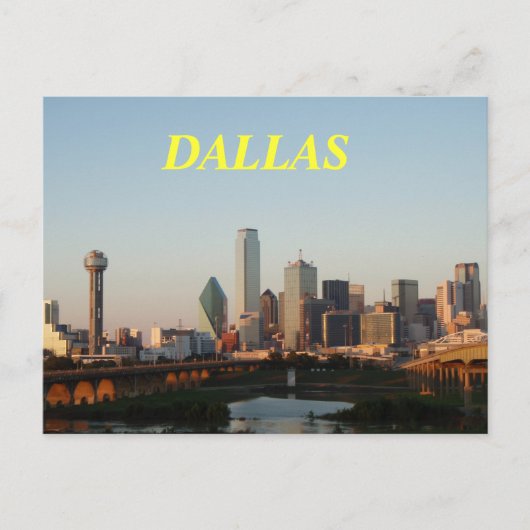 DALLAS-BRIEFKAART BRIEFKAART (Voorkant)
