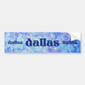 DALLAS BUMPERSTICKER (Voorkant)