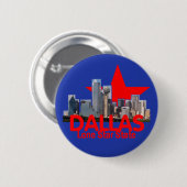 DALLAS-Button Ronde Button 5,7 Cm (Voorkant /achterkant)