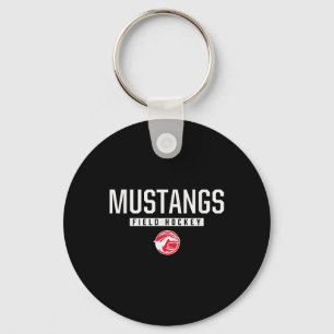 Dallas Center-grimes Mustangs Logo Veldhockey Hs Sleutelhanger