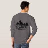 Dallas CERT logo T-shirt (Achterkant volledig)