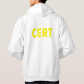 Dallas CERT logo T-shirt (Achterkant)