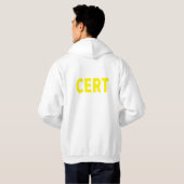 Dallas CERT logo T-shirt (Achterkant volledig)