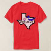  Dallas Chaparrals Basketbal 1973 TShirt (Design voorkant)
