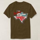 Dallas Chaparrals Basketbal T-shirt (Design voorkant)
